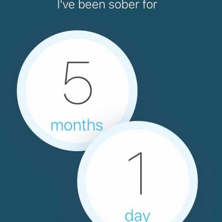 5 months sober