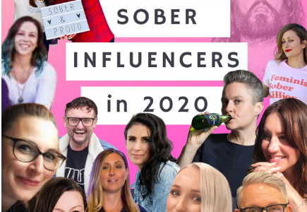 Biggest Influencers in Sobriety, Sober Influencers